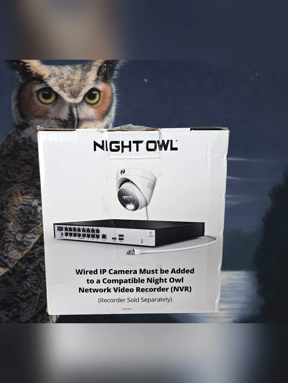 NEW Night Owl 4K Wired Add-On Security Camera - Spotlight & 2-Way Audio